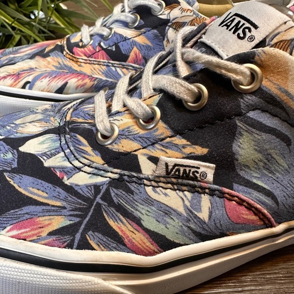 Vans Women's Era Doheny Palm Leaves Tropical Print Lace Up Sneakers Size 8 - Picture 5 of 9